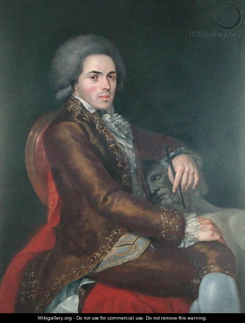 Portrait of Manuel Tolsa - (after) Ximeno y Planes, Rafael
