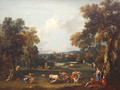 Hunt for the Bull, c.1732 - Giuseppe Zais