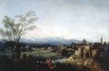 Fantastical Landscape, Vicenza - Francesco Zuccarelli