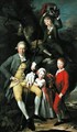 Henry Knight of Tythegston with his Three Children, c.1770 - Johann Zoffany