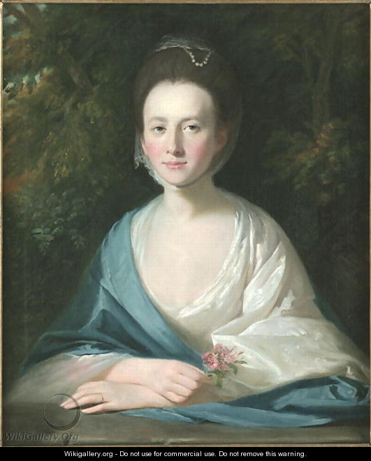 Portrait of Mrs Margaret Hippisley, c.1769 - Johann Zoffany