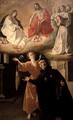 The Vision of St. Alphonsus Rodriguez (1533-1617) - Francisco De Zurbaran