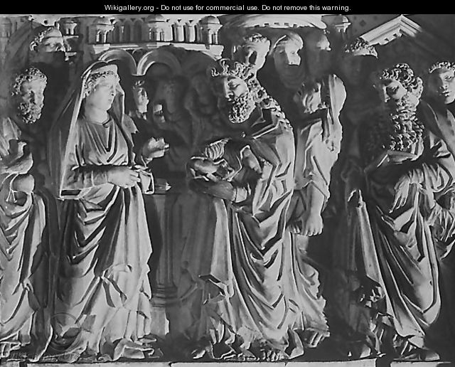 La Presentazione al Tempio [detail: the pulpit] (Presentation in the Temple) - Nicola Pisano
