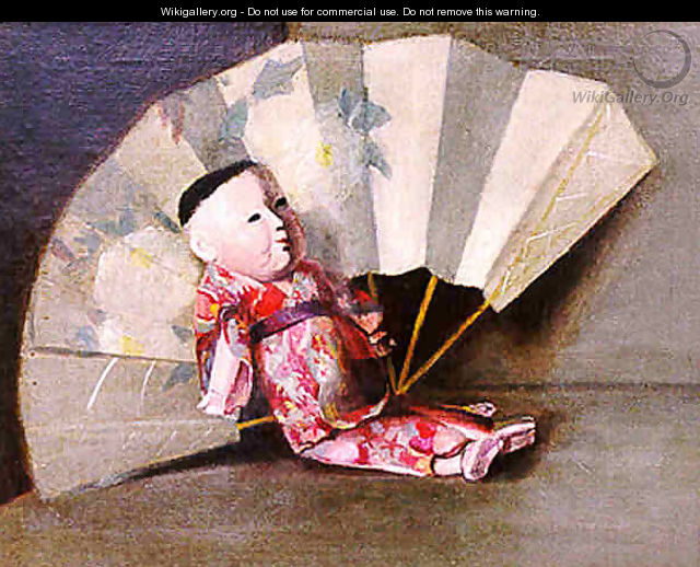 Japanese Doll and Fan, 1891 - John Haberle