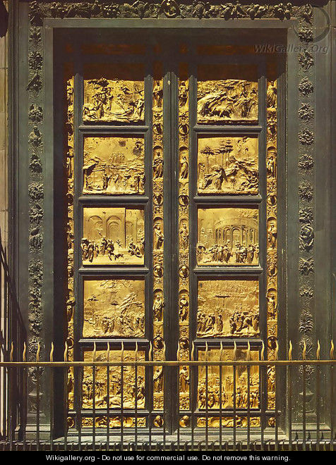 Eastern Door of the Baptistry - Lorenzo Ghiberti