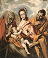 Holy Family - El Greco (Domenikos Theotokopoulos)