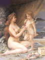 Aphrodite and Eros - Henri Camille Danger