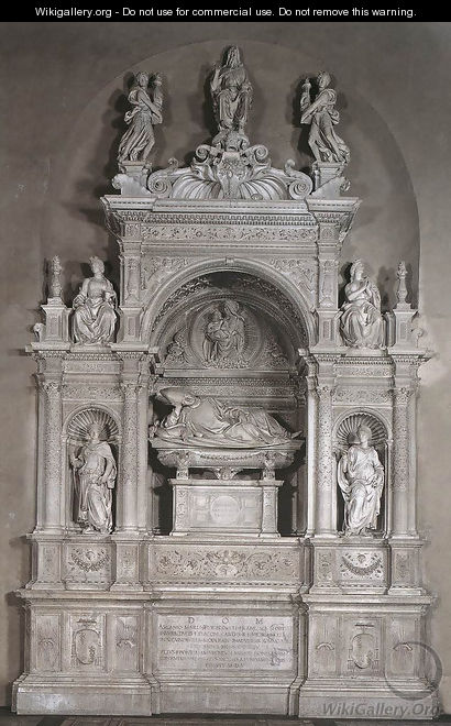 Monument of Ascanio Sforza - Andrea Sansovino
