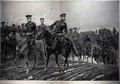 Russian Troops on the March, from The Illustrated London News, 5th March 1887 - Richard Caton Woodville