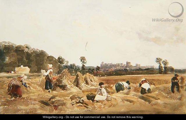 Cornfield, Windsor, 1841 - Peter de Wint