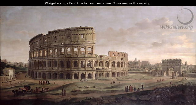 The Colosseum - Caspar Andriaans Van Wittel