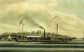 The Hudson River Steamboat, Clermont, c.1858 - Richard Varick De Witt