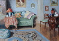 Little Drawing Room, c.1915 - Jozef Wodzinski