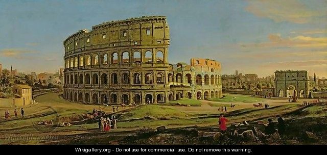 The Colosseum 2 - Caspar Andriaans Van Wittel