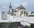 Treboul Church, Brittany, 1930 - Christopher Wood