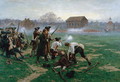 The Battle of Lexington, 19th April 1775, 1910 - William Barnes Wollen