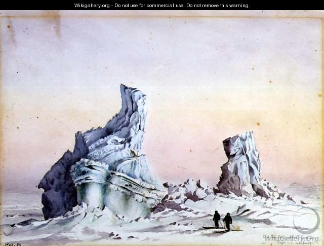 An Iceberg off Cape Evans, 1-11th September, 1911 - Edward Adrian Wilson