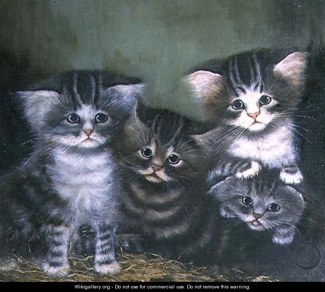 Four Kittens - C. Wilson