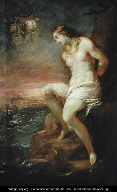 Perseus Rescuing Andromeda, c.1695 - Michael Leopold Willmann