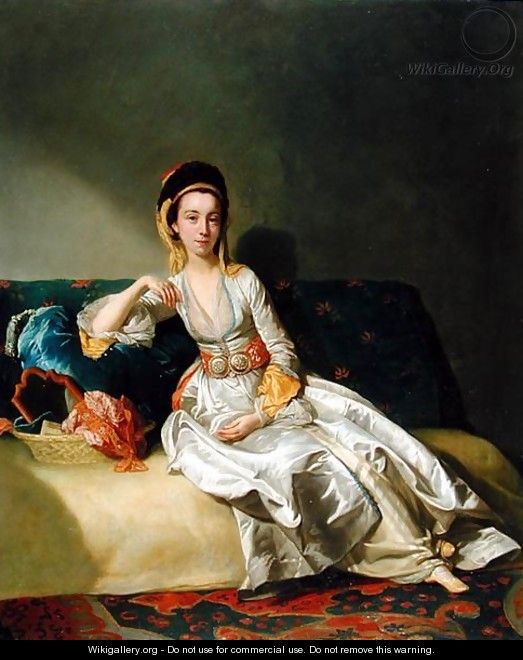 Nancy Parsons in Turkish Dress, c.1771 - George Willison Nancy Parsons in Turkish Dress, c.1771 - George Willison