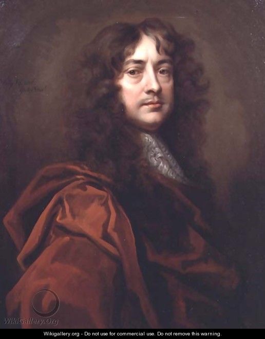 Portrait of Sir Peter Lely (1618-80) - William Wissing or Wissmig