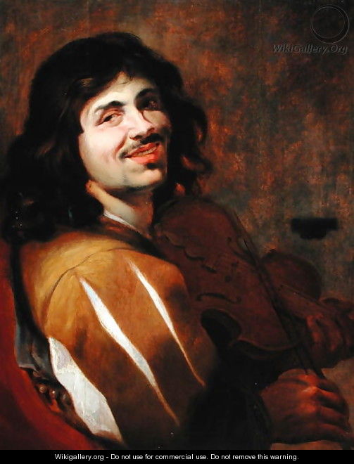 The Violinist - Abraham Willaerts