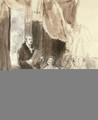 Sir Robert Peel Reading to Queen Victoria - Sir David Wilkie