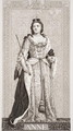 Queen Anne (1665-1714) from Illustrations of English and Scottish History Volume II - (after) Williams, J.L.