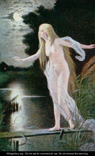Sleepwalker, c.1900 - C. Wiesemann