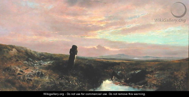 A Dartmoor Stone Cross - William Widgery