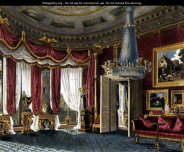 Rose Satin Drawing Room (second view) Carlton House ...