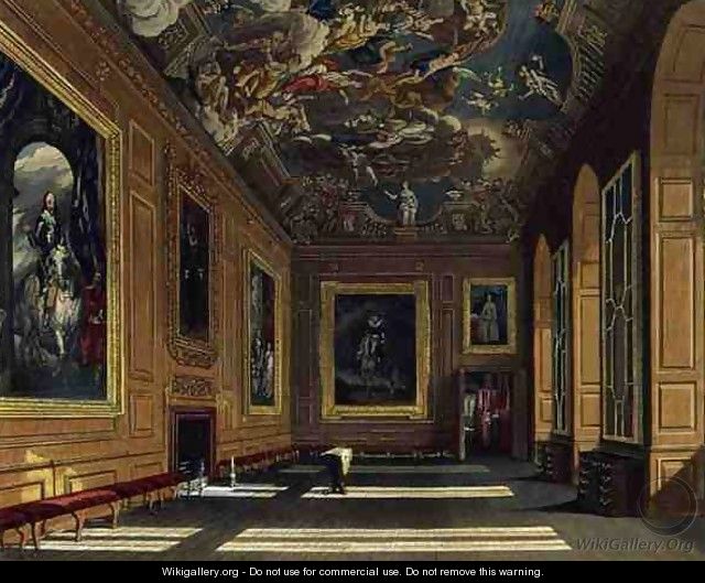 The Queens Presence Chamber, Windsor Castle, from 