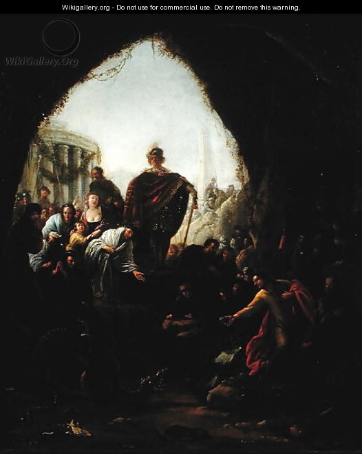 Daniel Killing the Dragon of Baal - Jacob Willemsz de Wet the Elder