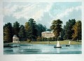 Hampton House, engraved by Richard Gilson Reeve (1803-89), published 1828 - William Westall