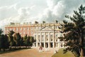 Hampton Court Palace, from The History of the Royal Residences, engraved by Richard Reeve (b.1780), by William Henry Pyne (1769-1843), 1819 - William Westall