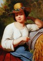 Portrait of a country girl - Francis Wheatley