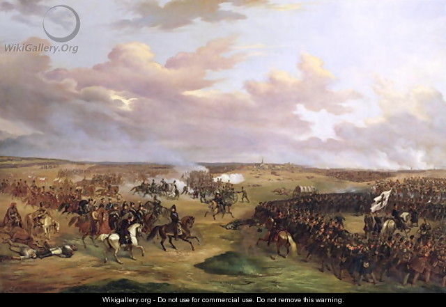 The Battle of Dennewitz, 6 September 1813, 1842 - Alexander Wetterling