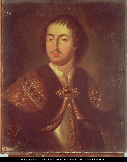 Portrait of Peter I (1672-1725) - Adriaen Van Der Werff