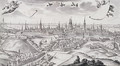 Panorama of Gdansk - Frederich Wener