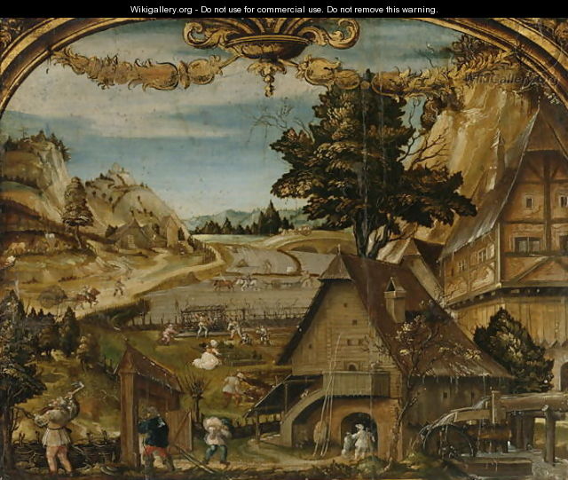 The Month of March, c.1525-26 - Hans Wertinger