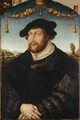 Portrait of Count Palatine Johann III. Administrator of Regensburger Diocese, c.1526 - Hans Wertinger