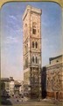 Giotto's Tower, Florence, 1857 - Thomas Hartley Cromek