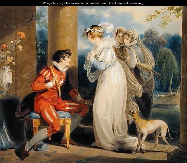 Rosebud, or the Judgement of Paris, 1791 - Richard Westall