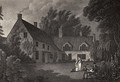 Nelson's birthplace, illustration from The Life of Nelson by Robert Southey (1774-1843) first published 1813 - Richard Westall