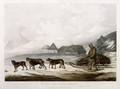 The Narta, or Sledge for Burdens in Kamtschatka, from Views in the South Seas, pub. 1789 - John Webber