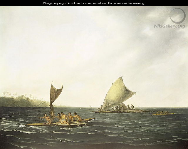 Tonga Canoes - John Webber