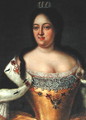 Portrait of Empress Anna Ioannovna (1693-1740) - Johann Heinrich Wedekind
