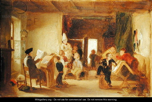 A Study for The Schoolroom - Thomas Webster