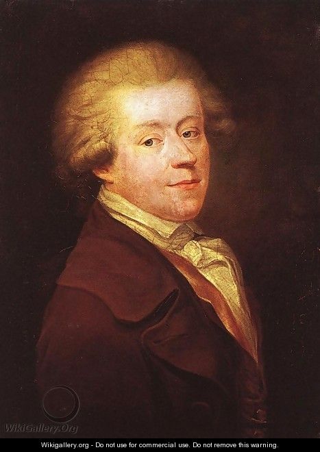 Self-portrait 1785 - Jozsef Ferenc Goez