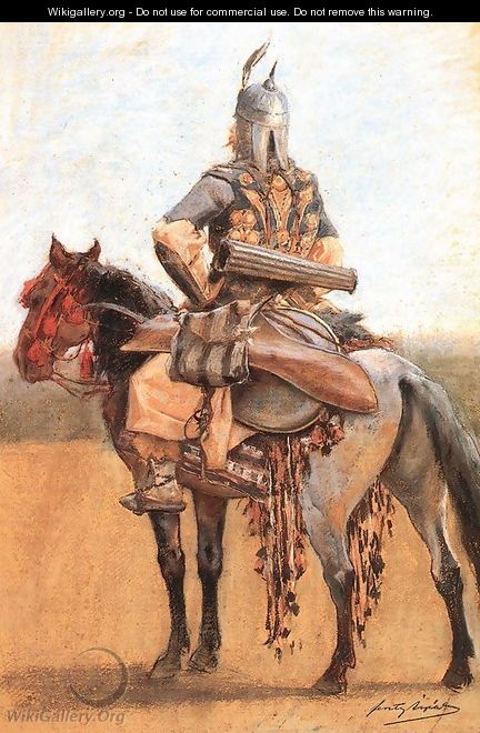 Hungarian Rider of the Era of Conquest - Arpad Feszty